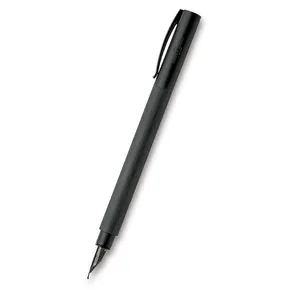 Faber-Castell Ambition All Black plnicí pero hrot B